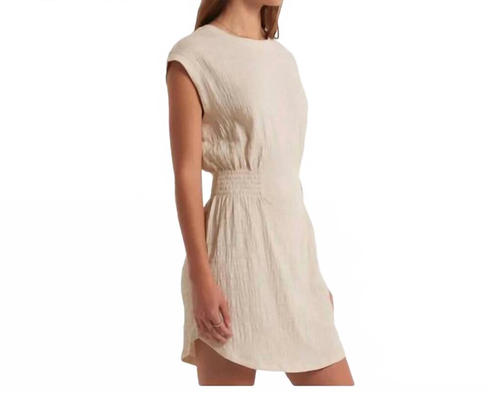 NEW Z SUPPLY rowan textured knit dress in whisper white